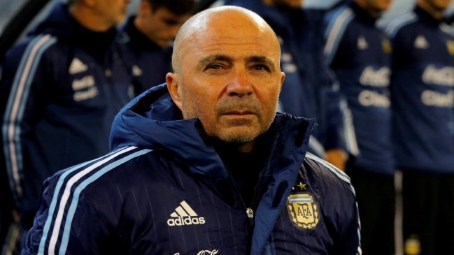 Jorge Sampaoli: Valoro el entusiasmo y la actitud de los jugadores para ganarle a Brasil