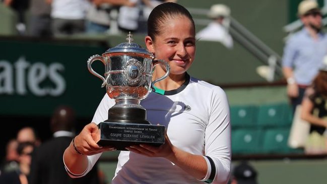 Jelena Ostapenko, tras ganar en Roland Garros: Mi objetivo es ganar todos los Grand Slam