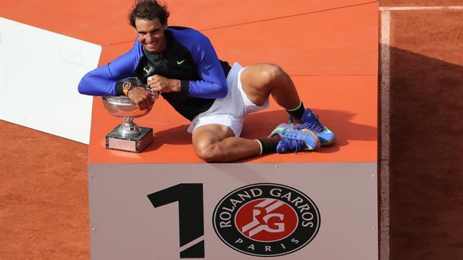Nadal tras su décimo título en Roland Garros: 