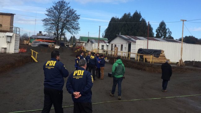 PDI investiga hallazgo de posibles osamentas humanas en remodelación de comisaría