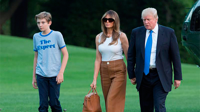 Melania Trump ya se instaló en la Casa Blanca