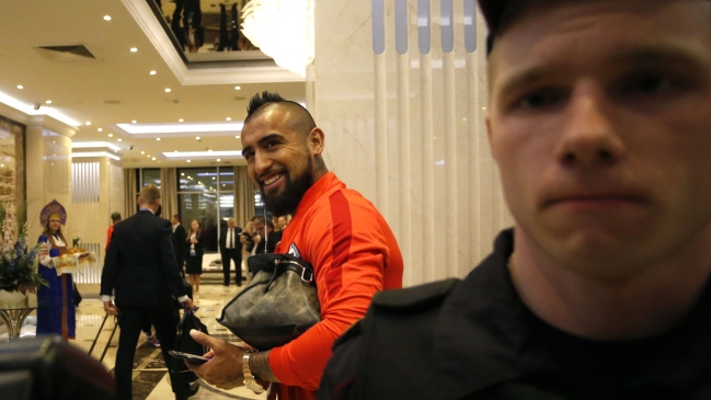 La selección chilena regresa a Moscú para preparar su debut en la Copa Confederaciones