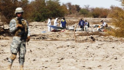   Dos funcionarios de la FACh murieron al capotar avión en Pozo Almonte 
