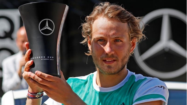 Lucas Pouille venció a Feliciano López y se quedó con el título del ATP de Stuttgart