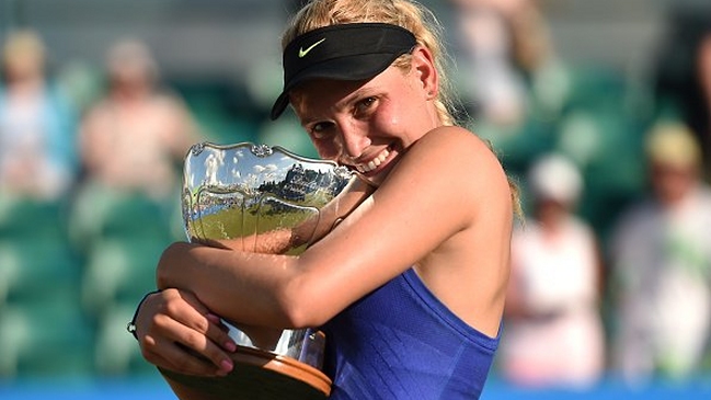 Donna Vekic dio el golpe y se adjudicó el WTA de Nottingham