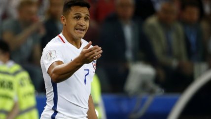 Alexis Sánchez publicó cómo le quedó el tobillo tras la victoria de Chile sobre Camerún
