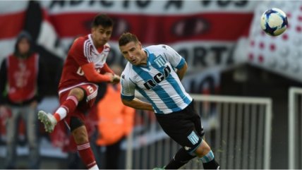 Marcelo Larrondo anotó su primer gol con River Plate en derrota ante Racing