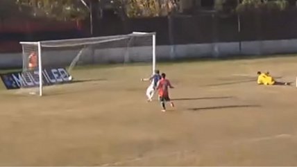 Arbitro dio una efectiva asistencia de gol en la segunda división de Argentina