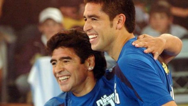 Juan Román Riquelme: No me interesa lo que diga Maradona, cuando lo veo hablar cambio de canal