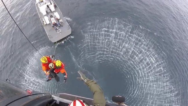 Armada rescató a pescadores que estuvieron cinco días a la deriva frente a Iquique