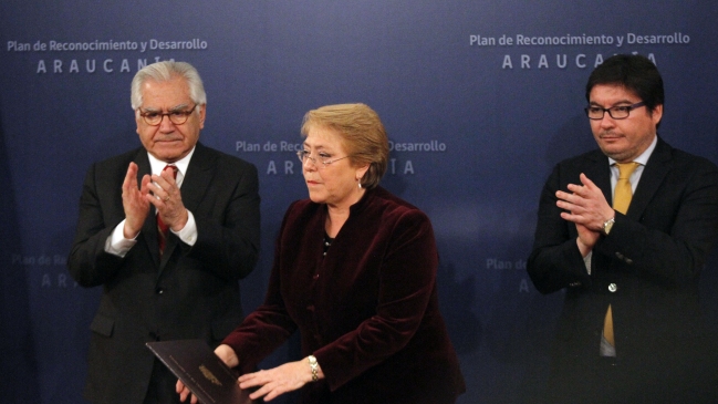 Presidenta Bachelet pidió perdón al pueblo mapuche al anunciar el Plan Araucanía