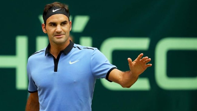 Roger Federer alcanzó nuevamente la final en el ATP 500 de Halle