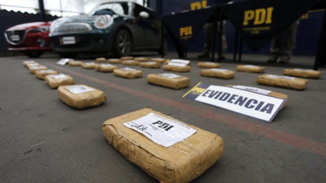 PDI detuvo a banda que importaba, almacenaba y comercializaba cocaína en Santiago