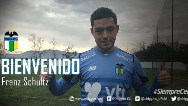Franz Schultz dejó la U y se convirtió en el primer refuerzo de O'Higgins