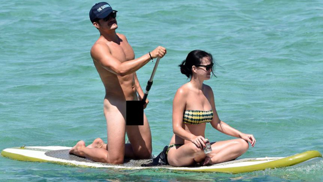 Katy Perry explicó por qué Orlando Bloom navegó desnudo