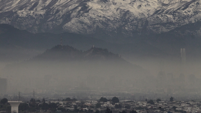 Alerta ambiental regirá este jueves en la Región Metropolitana