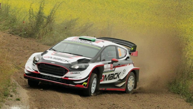 Británico Elfyn Evans es el primer líder del Rally de Polonia