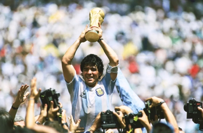 Diego Maradona recordó el título del 86 con una particular definición