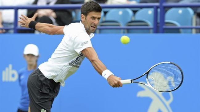 Novak Djokovic disputará la final del ATP de Eastbourne