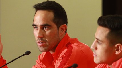 Claudio Bravo ante duelo con Alemania: 