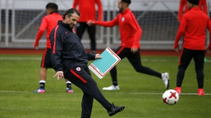 Juan Antonio Pizzi ratificó en última práctica equipo que jugará la final ante Alemania