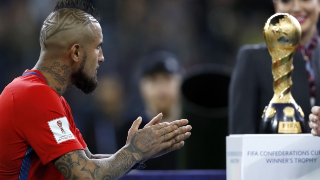 Arturo Vidal se reunió con su familia y disfrutará las merecidas vacaciones