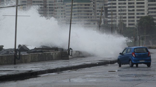 Nueva alerta de marejadas para costas del país desde este lunes