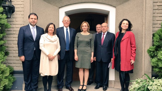 Venezuela e inmigración marcaron agenda de reunión entre Goic y Kuczynski