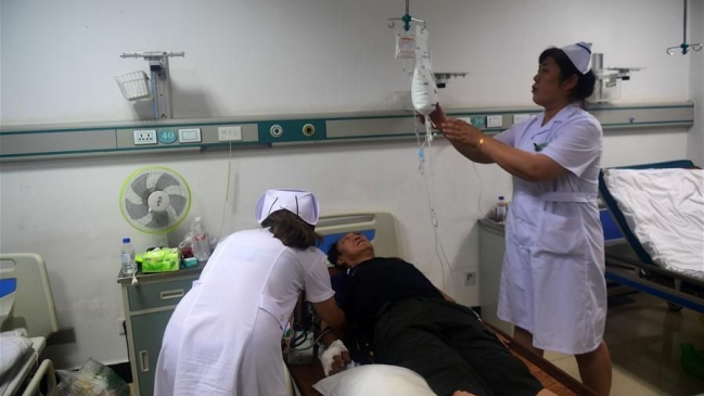 Cinco muertos y 89 heridos por explosión de un gasoducto en China