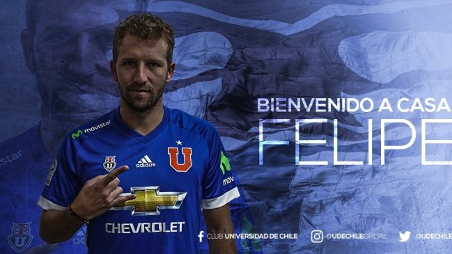 La presentación de Felipe Seymour en Universidad de Chile