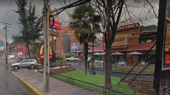 Intento de robo terminó en balacera en inmediaciones del mall Parque Arauco