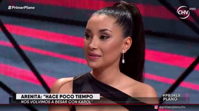 Arenita confesó que hace poco tiempo se volvió a besar con Karol Lucero