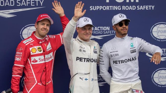 La grilla de largada del Gran Premio de Austria de Fórmula 1