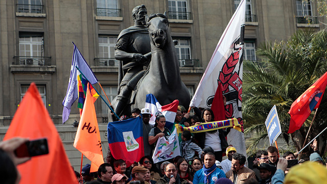 Inmigrantes marcharon contra el racismo y en demanda de regularización