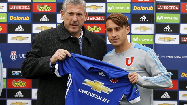 Francisco Arancibia: Quiero ser titular en la U y pieza importante en el equipo