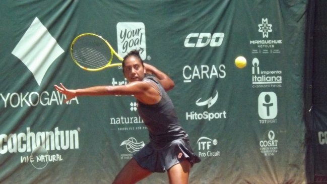 Daniela Seguel cayó en su estreno en el ITF de Contrexeville