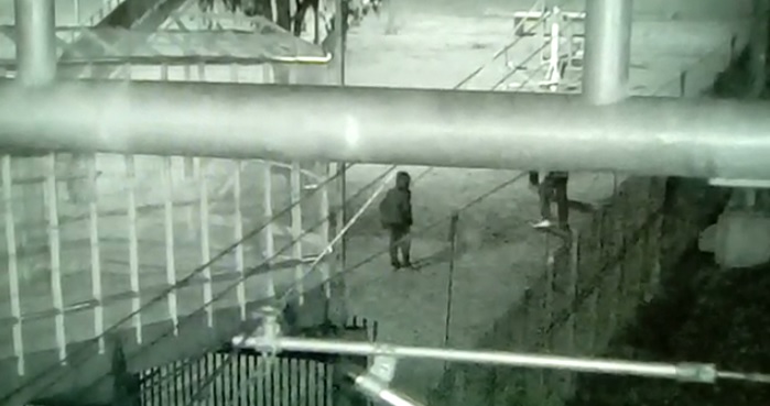 Carabineros detuvo a seis menores por lanzar piedras contra tren en Pedro Aguirre Cerda