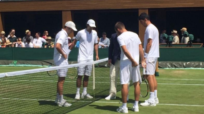 Croatas que eliminaron a Peralta y Podlipnik cayeron en semifinales de Wimbledon