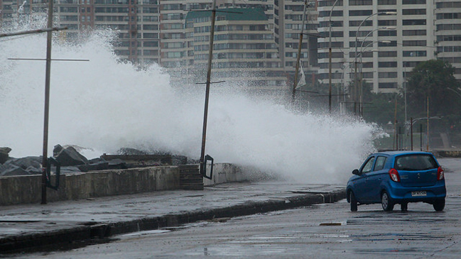 Onemi declaró alerta preventiva en Valparaíso por fuertes vientos y marejadas
