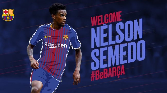 Nélson Semedo superó pruebas médicas y será presentado como refuerzo de FC Barcelona
