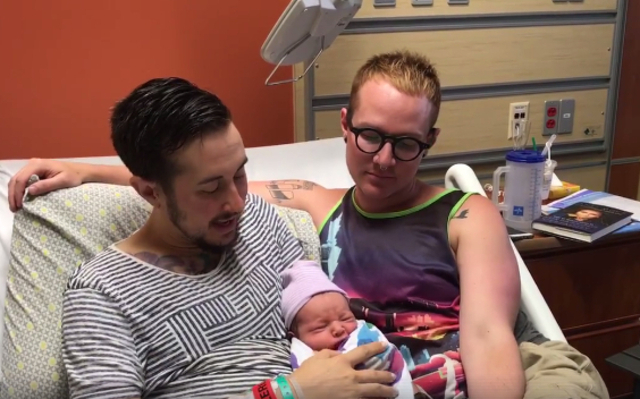 Nació hijo de pareja transgénero de Estados Unidos