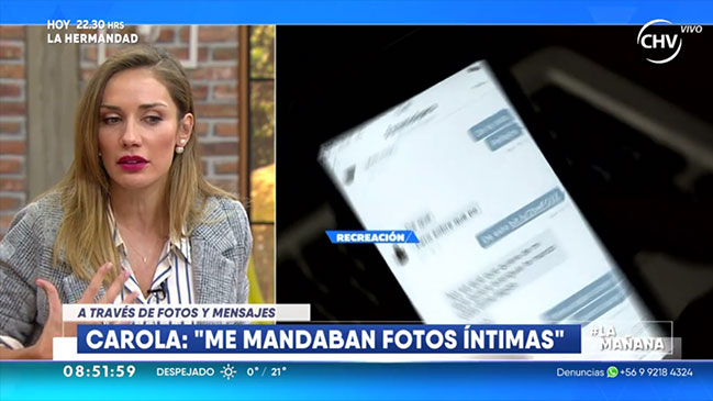 Carolina de Moras reveló obsceno episodio de acoso