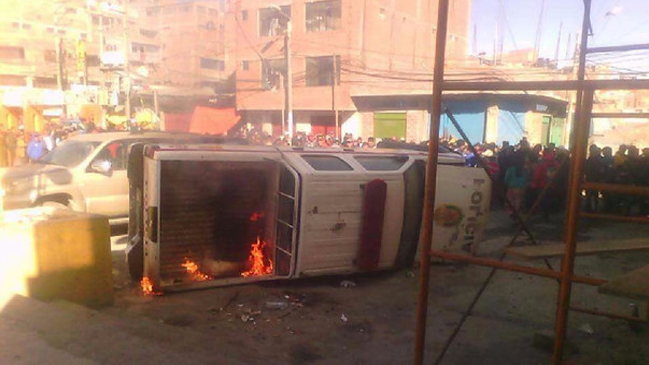 Con piedras y dinamita: Turba que buscó linchar a asaltantes dejó un muerto en Perú