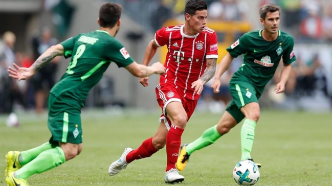 James Rodríguez: Tengo que ganarme el puesto en Bayern