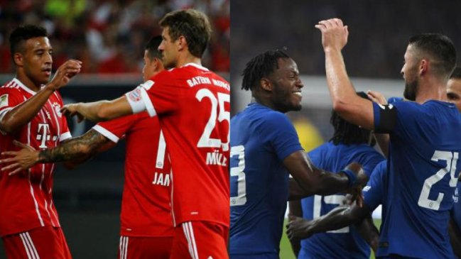 Bayern Munich y Chelsea se enfrentan en Singapur por la International Champions Cup