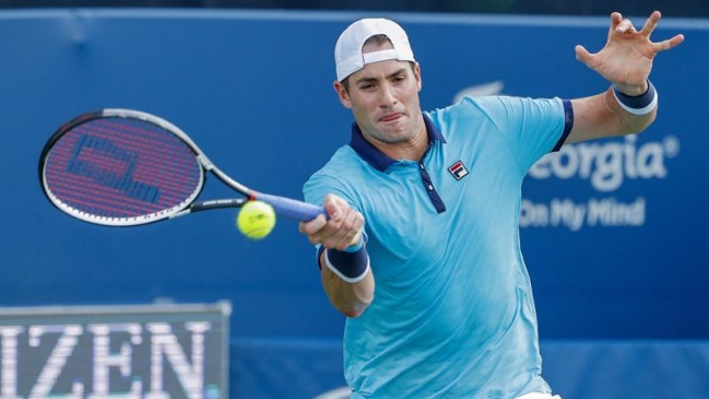 John Isner derrotó a Vasek Pospisil y avanzó a cuartos de final del ATP de Atlanta