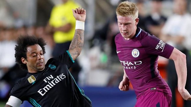 Manchester City goleó a Real Madrid por la International Champions Cup en Estados Unidos
