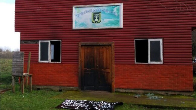 Segundo caso en menos de 48 horas: Intentan quemar templo evangélico en Padre Las Casas