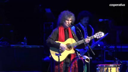   Así comenzó el show de Illapu en su concierto aniversario 