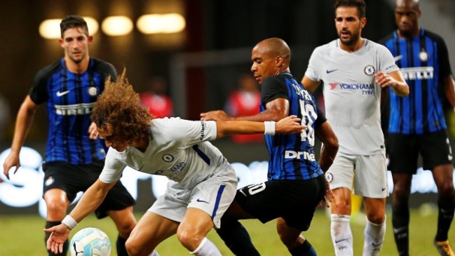 Cristián Cuevas jugó en caída de Chelsea ante Inter de Milán en la International Champions Cup